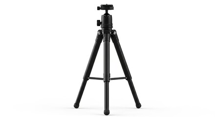 Compact Black Tripod for Photography and Videography