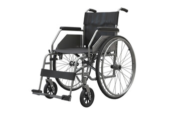 Fototapeta premium Manual Wheelchair A Symbol of Mobility and Independence on transparent background