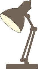 Desk Lamp Colorful Vector Illustration Design (Version: 01)