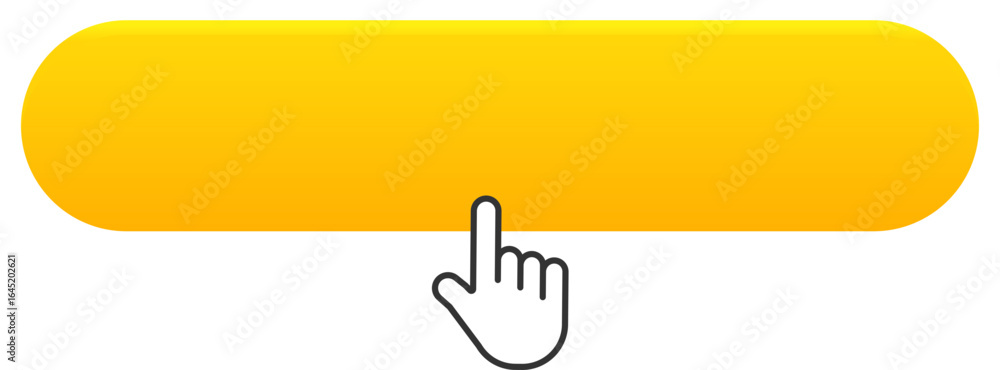 Poster a simple line art icon of a hand with an extended index finger indicating a click or selection.