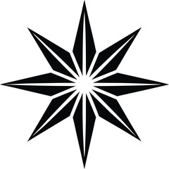 Fototapeta premium holy star emblem on the white background.eps