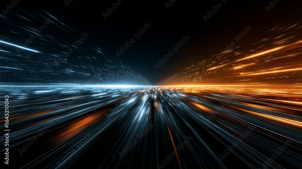 Poster abstract futuristic background. futuristic technology. digital sound waves and data visualizations. 