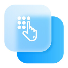 3D Box Ecommerce Digital Glassmorphism UI Icon Sign and Symbol Element Asset Digital Design Illustrator Png Svg	
