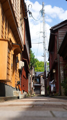 A little street in Kanazawa, Japan