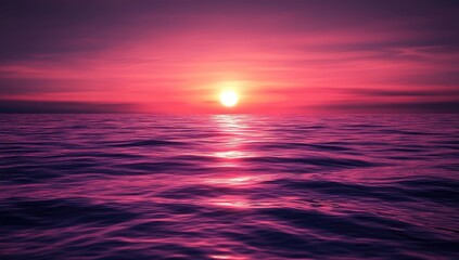 Fototapeta premium Dark purple gradient background, pink and dark red gradient sky, blurred foreground, blurred background