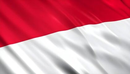 Naklejka premium Indonesian flag