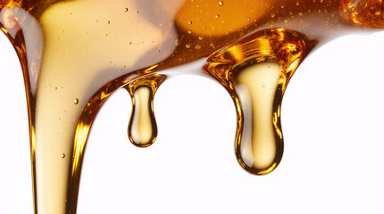 Delicious sweet honey background. Raw and pure healthy golden honey image