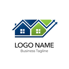 Logo Real Estate Building Vector Design Template