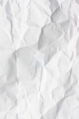 Rough white paper background. Rough white paper texture background. Clean white paper. Wrinkles. Abstract background.