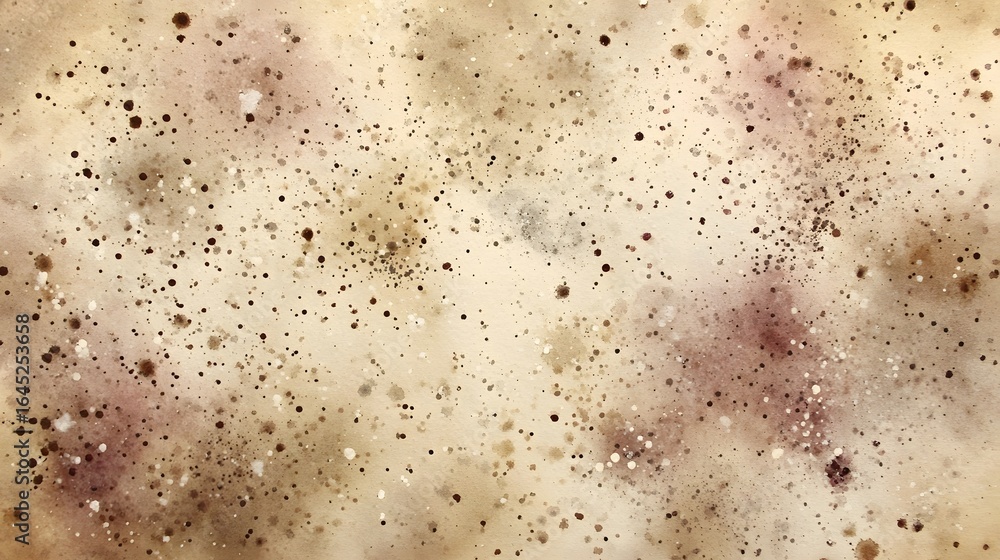 Poster aged distressed paper texture with irregular patterns splotches and a worn vintage inspired appearan