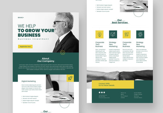 Corporate Business Email Newsletter Template