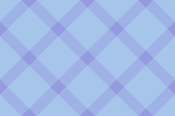Regular tartan textile seamless, herringbone vector background pattern. Menu plaid check fabric texture in light and blue colors.