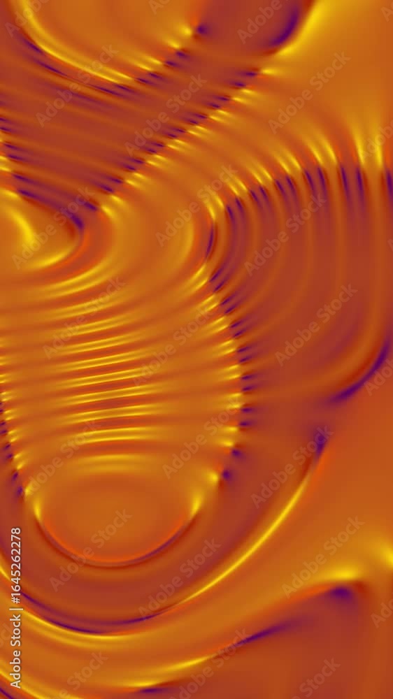 Aufkleber abstract motion background loop abstract orange background