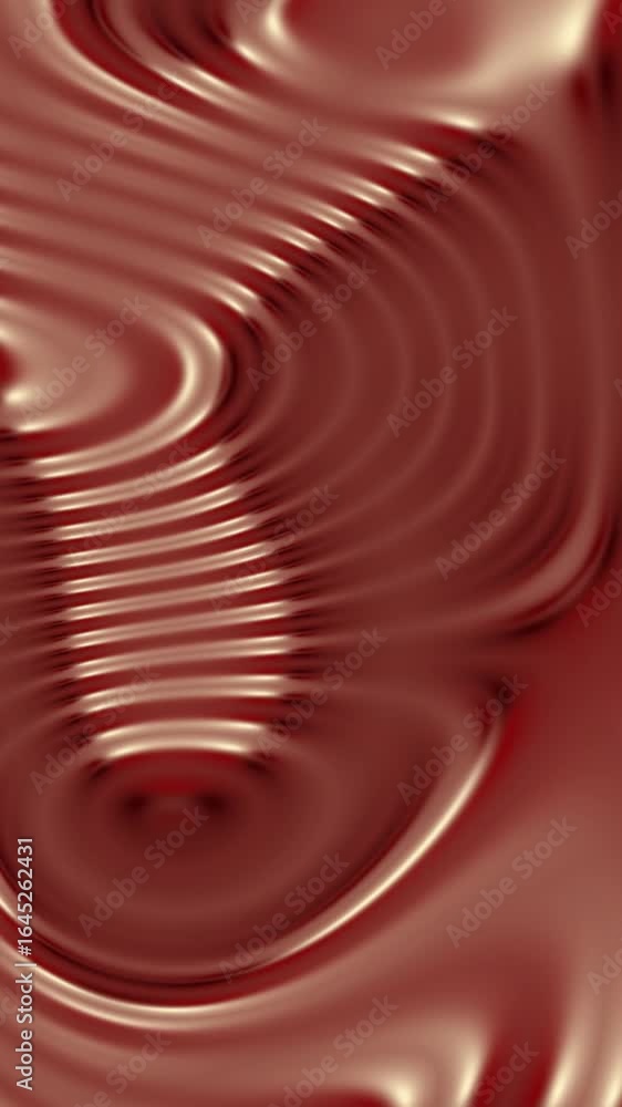 Aufkleber abstract motion background loop red chocolate background