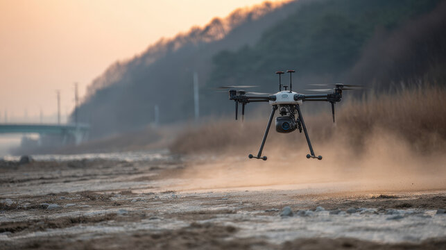 cuttingedge tactical drones equipped with artificial intelligence vigilantly monitor border ensuring security