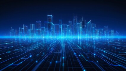 Fototapeta premium abstract technology background