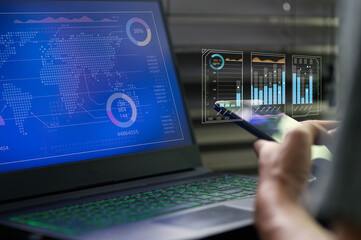 Data Analysis and Digital Tools for Remote Working at Home Office