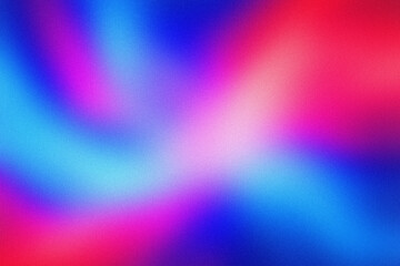 赤と青の淡い粒子のグラデーション背景ノイズ