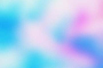 ピンクと青の淡い粒子のグラデーション背景ノイズ