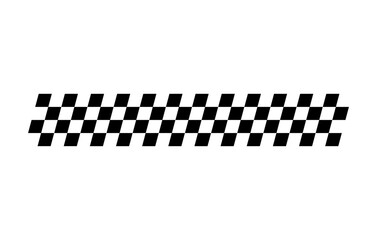 Obraz premium racing flag checkered pattern