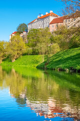 Park close to old town. Tallinn, Estonia