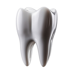tooth isolated on white background