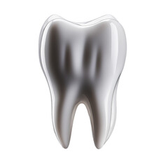 tooth isolated on white background