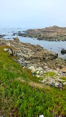 Coastal landscape in Matosinhos, Portugal