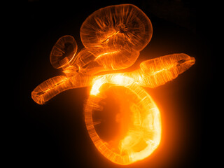 abstract fire background