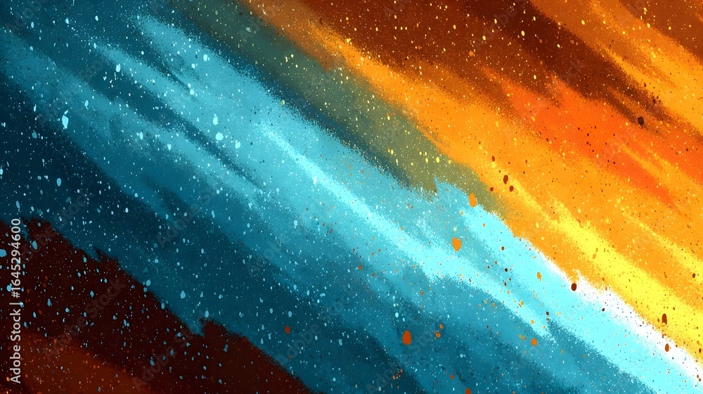 Poster mesmerizing display of colorful aurora borealis lights up the night sky creating a captivating celes