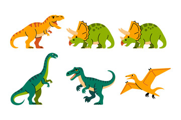 Dino family and friendship pack, parent baby sibling dinosaur poses, heartwarming vector illustration, storybook friendly graphic