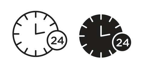 Time twenty four icon