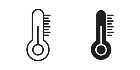 Thermometer half icon