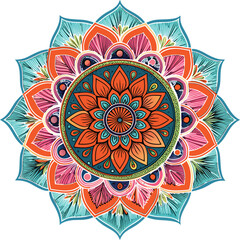 Decorative mandala design