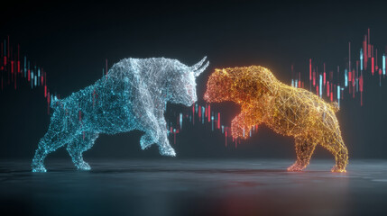 bull and bear stock market
