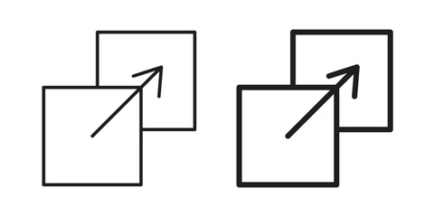 Fototapeta premium Resize icon