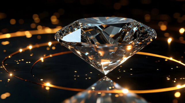 Diamonds in the dark night - Powered by Adobe