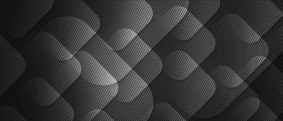 black geometric abstract background overlap layer on dark space with diagonal lines decoration