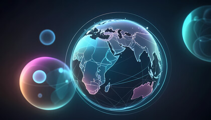 Solar Flare &ndash; Cosmic Energy Abstract