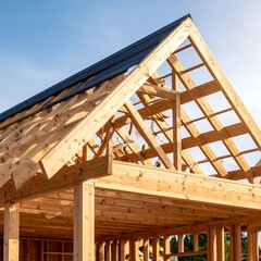 Obraz premium House under construction