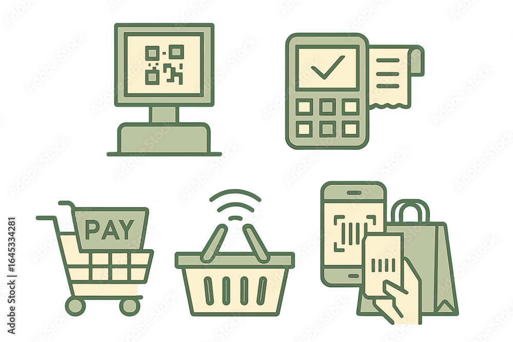 Poster digital payment systems are transforming shopping experiences with convenience and efficiency in mod