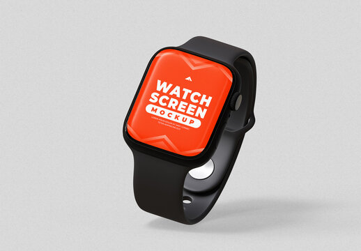 Smartwatch Screen Mockup