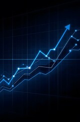 Financial Growth and Metrics Visualization