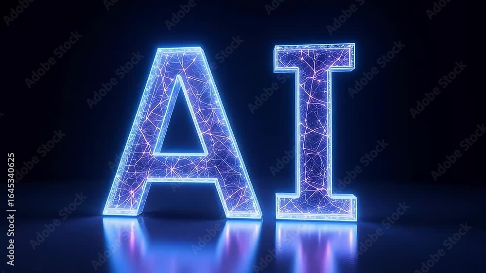 Aufkleber artificial intelligence ai technology future innovation digital learning concept data science