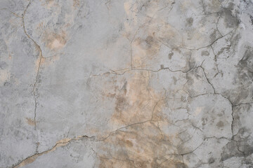 Fototapeta premium Abstract texture crack and scratch surface of a concrete wall, Background