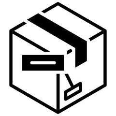 Shipping Box Icon