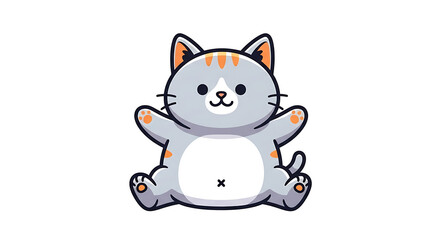 かわいい猫と子猫のイラスト &ndash; 癒し系で可愛らしい動物イラスト