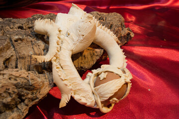 Artistic traditional breads from Sardinia. Olmedo. Sassari, Sardinia. Italy