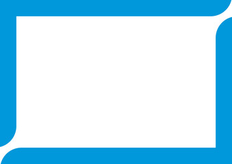 blue frame for any text 