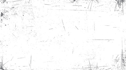 Scratched vintage grunge border with dusty and cracked overlay. Aged texture frame for retro print effects and background enhancement.